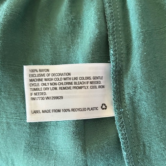 32.KNOX ROSE Women’s V Neck Top Blouse, Long Sleeves.Size M - Picture 14 of 15